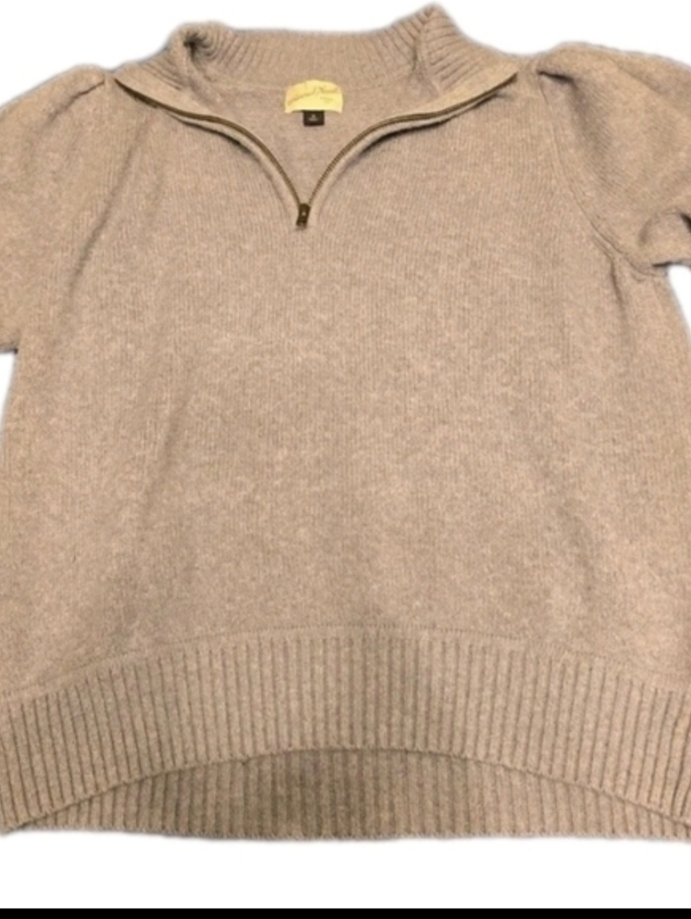 Universal Thread Blue Quarter Zip Sweater Women’s Medium Mock Neck Pullover